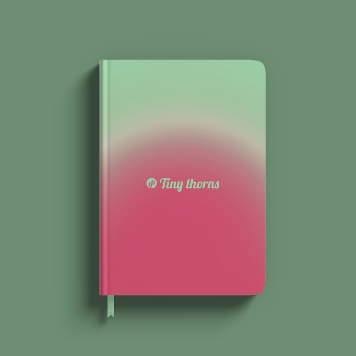 Tiny Thorns Notebook - Watermelon