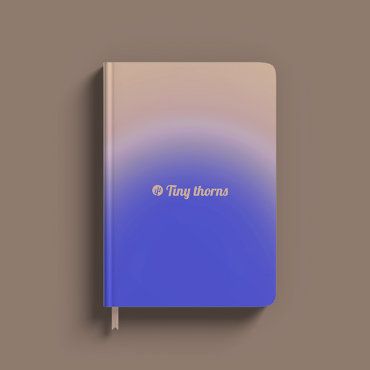 Tiny Thorns Notebook - Sunset